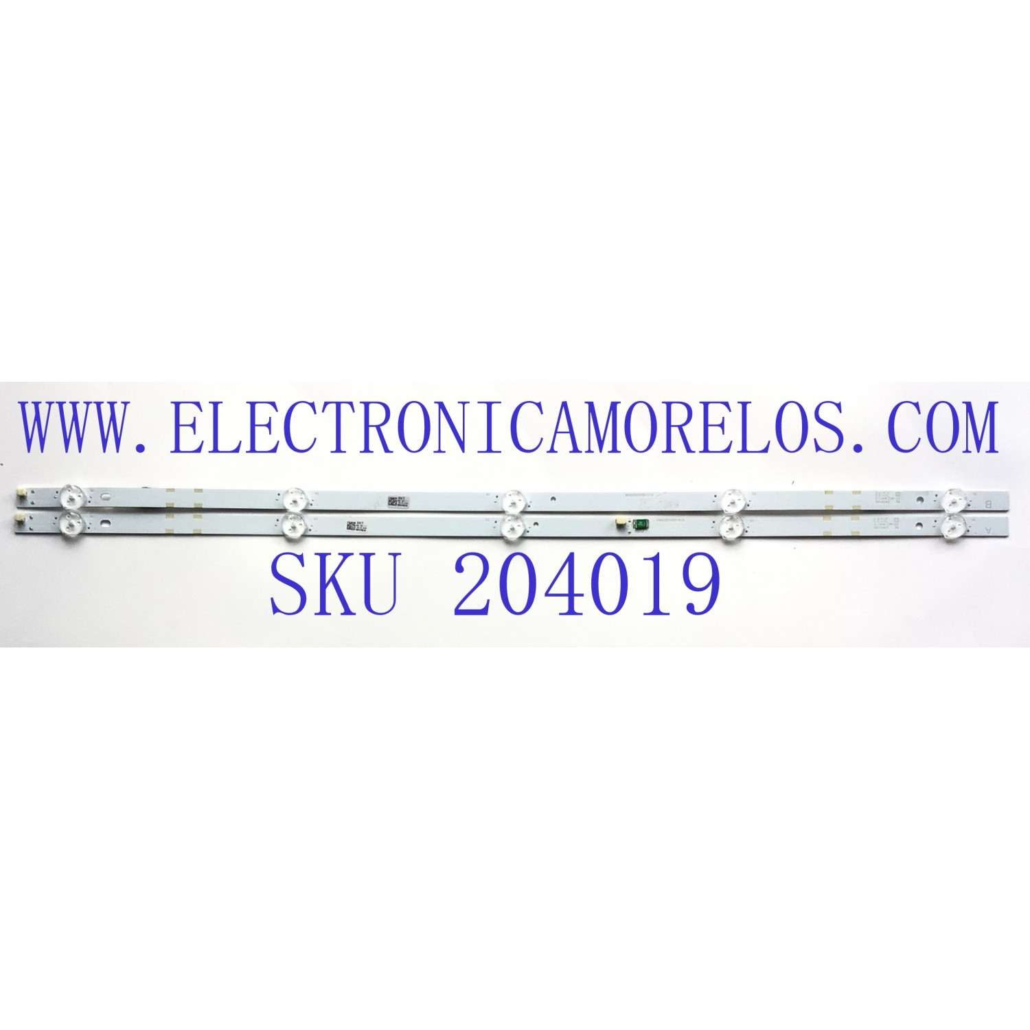 KIT DE LED'S PARA TV INSIGNIA (3 PIEZAS) / NUMERO DE PARTE LBM430M0801-FQ-1 / 210BZ08D0B338BH08E / LBM430M0801-FQ-1(HF)(O) / PANEL T430QVN03.0 / DISPLAY V430DJ1-Q01 REV.C1 / MODELO 100012584 (43 PULGADAS)